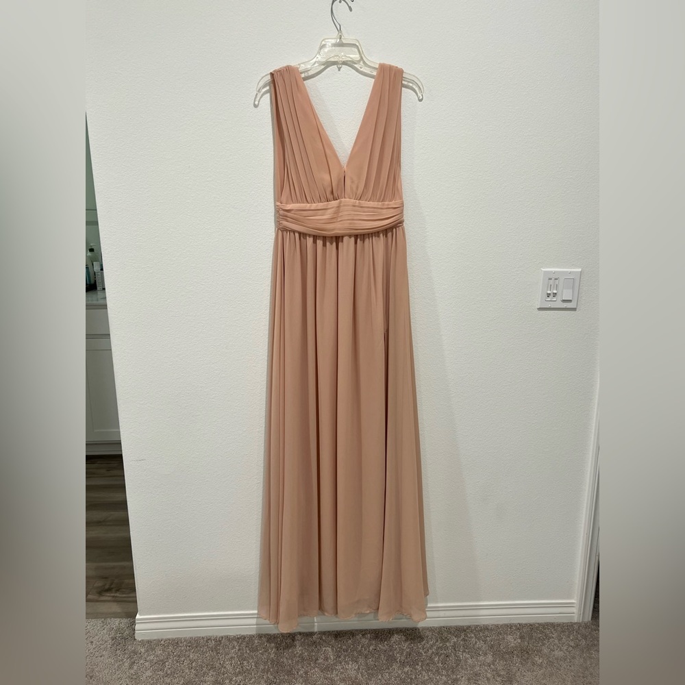 Lulu blush dress